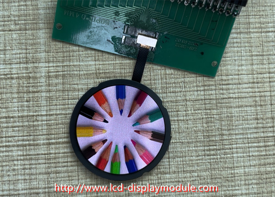 1.3 इंच AMOLED डिस्प्ले 360 * 360 रिज़ॉल्यूशन QAD-SPI इंटरफेस गोल डिस्प्ले के साथ